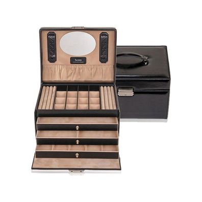 Sacher - Schmuckkoffer Lena - Schwarz - 70028/49