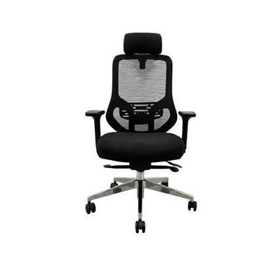 JAN NOWAK Ergonomischer Bürostuhl mit Netzbezug AXIS, schwarz