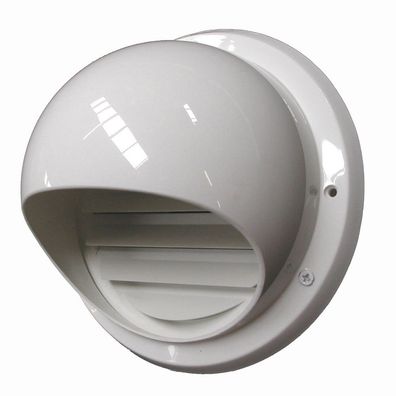 Kunststoff Kugelhaube Zulufthaube Ablufthaube Lamellenhaube weiss Wetter