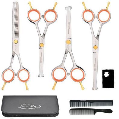 GEPARD Friseurscheren & Grooming Set 6,0 Zoll - 1x Effilierschere