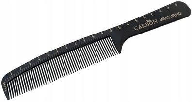 Friseurkamm zum Schneiden und Entwirren antistatisch Carbon Schwarz