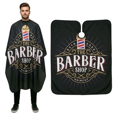 Friseurumhang groß 140x150 cm - Barbier Haarschneideumhang für Salon