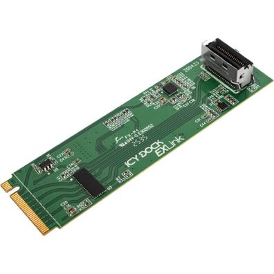 ICY DOCK M.2 NVMe PCle 5.0 SSD to 1x MCIO 4i Adapter with R