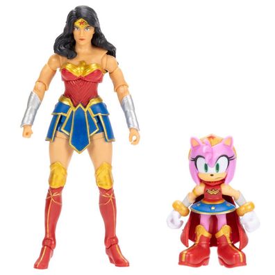 Figur Amy & Wonder Woman von Sonic The Hedgehog x Dc Comics