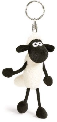 NICI -49180- Schlüsselanhänger Shaun das Schaf 10cm weiß - Nachhaltiger Begleiter Kus