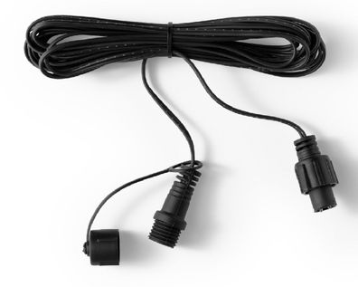 Lumineo LED Verlängerungskabel Schwarz IP44 Outdoor 5 m 1 Stk