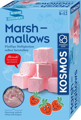 Kosmos 658304 Marshmallows selber Machen, fluffige Süßigkeiten selbst herstellen, Mis