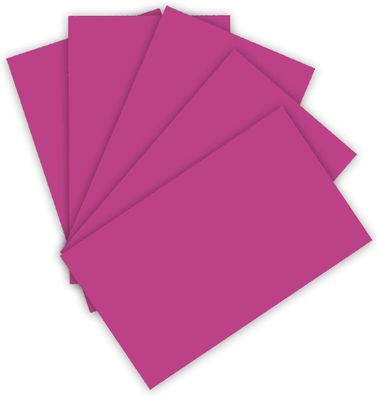 folia 6122/4/21 - Tonkarton 220 g/m², Bastelkarton in eosin, DIN A4, 100 Blatt, als G
