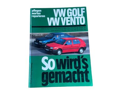 VW Golf 3 Vento Reparaturanleitung So wird's gemacht Band 79 Etzold