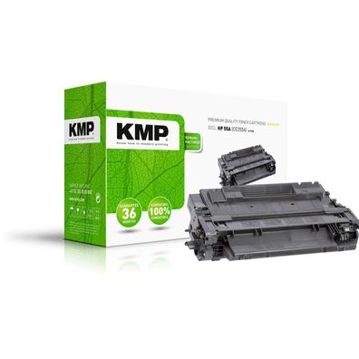 KMP H-T230 schwarz Toner ersetzt HP 55A (CE255A)