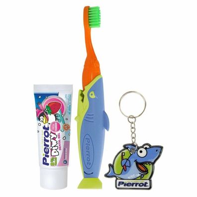 Zahnpasta-Set mit Bürste Pierrot SHARKY