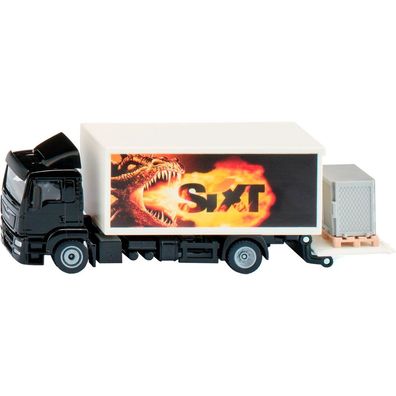 SIKU SUPER MAN LKW mit Kofferaufbau, Modellfahrzeug