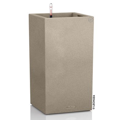 LECHUZA® Pflanzgefäße CANTO Stone High 30 Sandbeige All-in-One