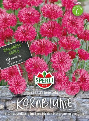 Sperli Kornblumen SPERLI´s Rote Lola - Blumensamen