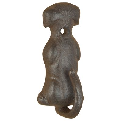 Esschert Design Garderobenhaken Hundeschwanz mit geradem Kopf