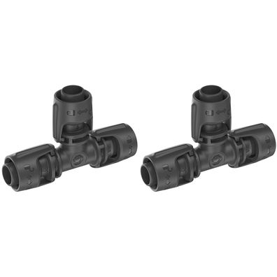 GARDENA® Micro-Drip-System 2.0 T-Stück 13 mm - 1/2" - 2er Pack