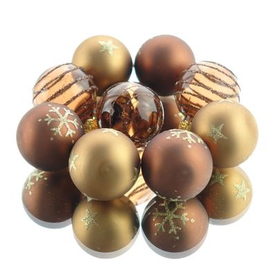 Kaemingk Kugel Glas Mix, raun, ia3cm