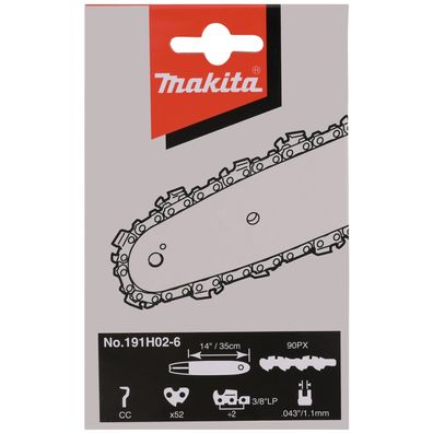 Makita® Zubehör Sägekette 35 cm 1,1 mm 3/8" 52 TG - 191H02-6