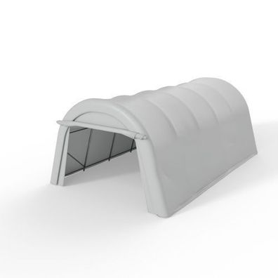 Garagenbogenzelt 3,66x6,1m PVC 750g/m2