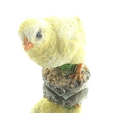 Kaemingk Oster-Deko Küken Gelb nach links schauend 7,5 cm - Polyresin