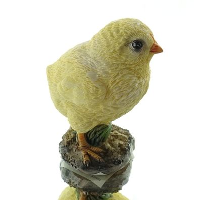 Kaemingk Oster-Deko Küken Gelb gerade schauend 9,5 cm - Polyresin