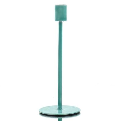 Kaemingk Kerzenhalter Aluminium 9-H22,5 cm hellgrün
