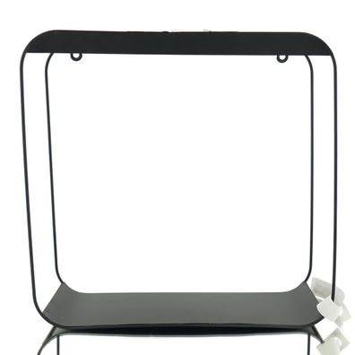 Kaemingk Solar Regalbrett Eisen L12-W37-H37 cm schwarz