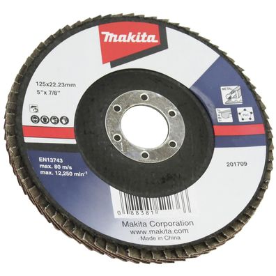 Makita® Zubehör Fächerscheiben Ø 125mm A120 D-63507
