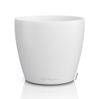 LECHUZA® Übertopf Classico Color DECO 14 Weiß Ø 15 cm - Kunststoff
