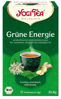 3x Yogi Tea®, Yogi Tea GmbH Yogi Tea® Grüne Energie Bio 17x1,8g