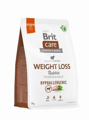 Brit Care Hypoallergenic Weight Control Rabbit 12kg - Hundefutter Kaninchen