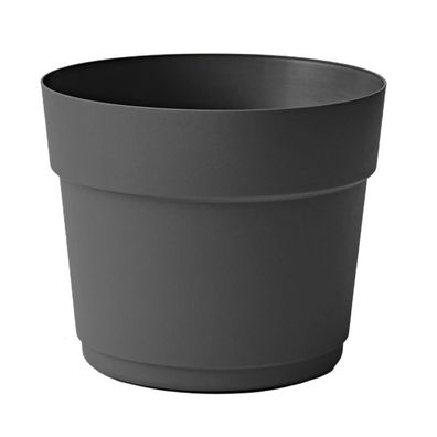 tera® Pflanzgefäße BLOOM Ash anthrazit 19 cm - Kunststoff