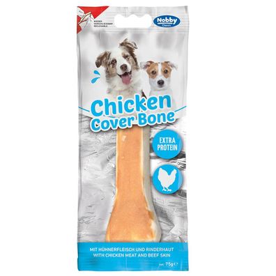Nobby® Hunde StarSnack Classic Barbecue Chicken Cover Bone M ca. 75 g