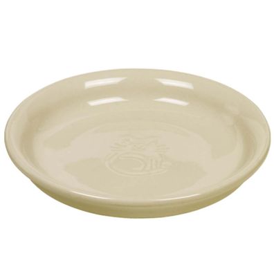 Nobby® Katzen Keramik Milchschale beige Ø14 x 2 cm, 100 ml