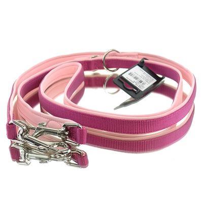 Nobby® Hunde Führleine Classic Preno Himbeere/Pink 2 Meter Größe XS - S