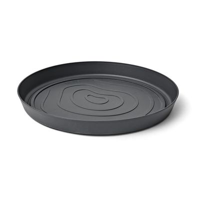 tera® Untersetzer ORMA rund Ach anthrazit 17 cm - Kunststoff