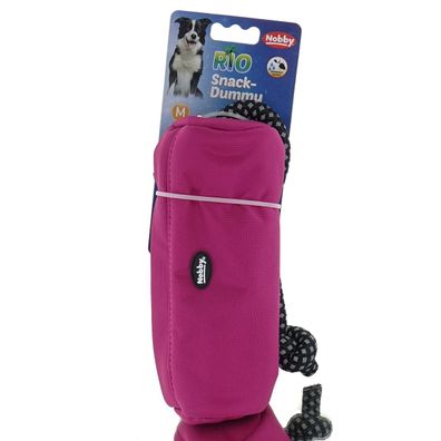 Nobby® Snack Dummy "RIO" himbeere 20 x 7 cm