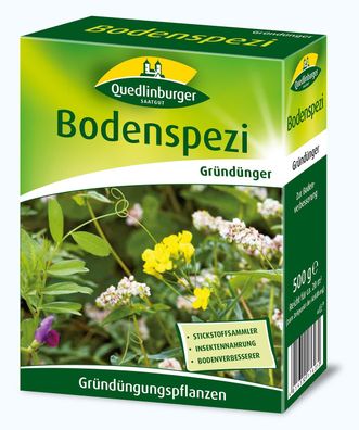 Quedlinburger Bodenspezi Gründüngungsmischung - Faltschachtel