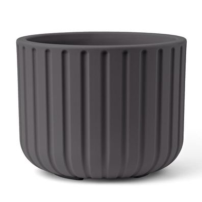 tera® Pflanzgefäße ECHO Basalt dunkelgrau Ø 49 cm - Kunststoff