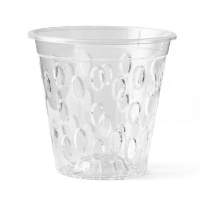 tera® Pflanzgefäße FLORES transparent Ø 14 cm - Kunststoff