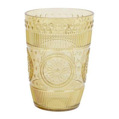 Kaemingk Trinkbecher gelb Ø 8,4 cm H: 12 cm - Plastik
