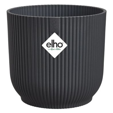 elho® Vibes Übertopf Fold Anthrazit Ø 30 cm - Kunststoff