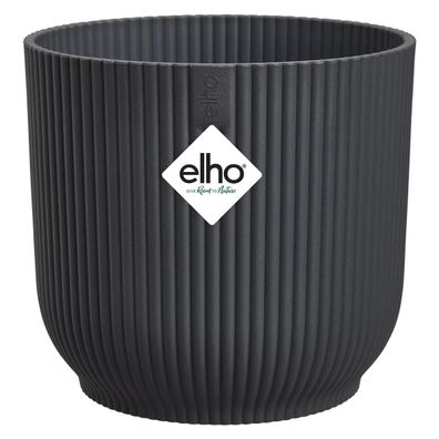 elho® Vibes Übertopf Fold Anthrazit Ø 35 cm - Kunststoff
