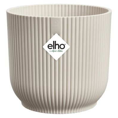 elho® Vibes Übertopf Fold Leinenweiß Ø 35 cm - Kunststoff