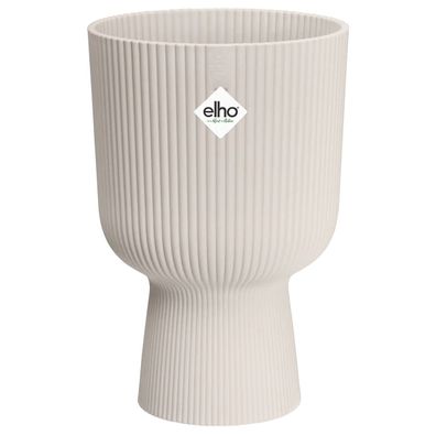elho® Vibes Übertopf Fold Cup Leinenweiß Ø 14 cm - Kunststoff