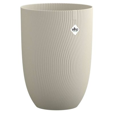 elho® Sereh Pflanzgefäß Hoch Mushroom beige Ø 39 cm - Kunststoff