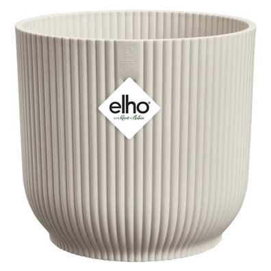 elho® Vibes Übertopf Fold Leinenweiß Ø 22 cm - Kunststoff
