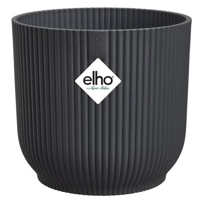 elho® Vibes Übertopf Fold Anthrazit Ø 22 cm - Kunststoff