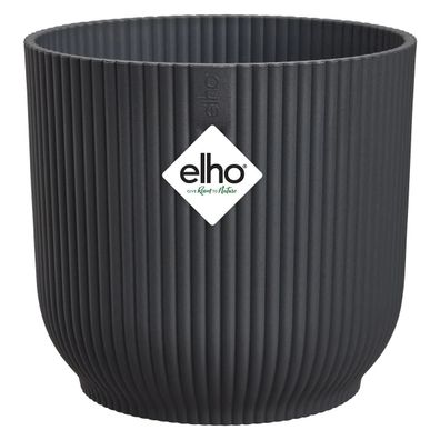 elho® Vibes Übertopf Fold Anthrazit Ø 25 cm - Kunststoff