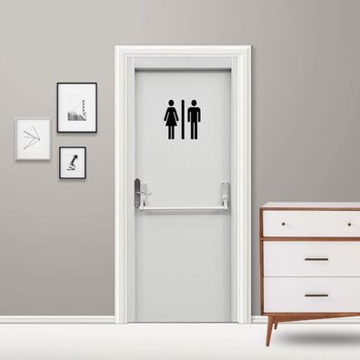 Türtapete 88x200cm Toilettentür – WC Türposter Türdeko AstraDesign